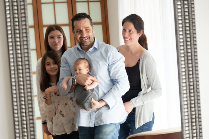 Sesión recien nacido en domicilio