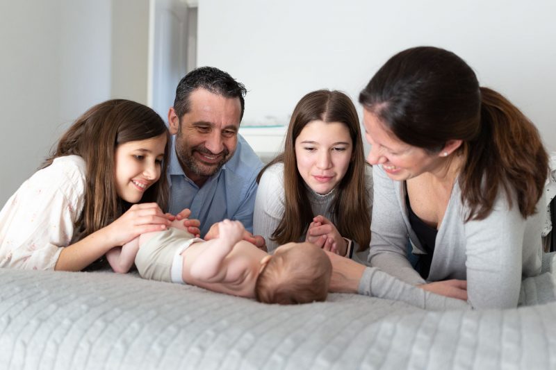 Sesión recien nacido en domicilio