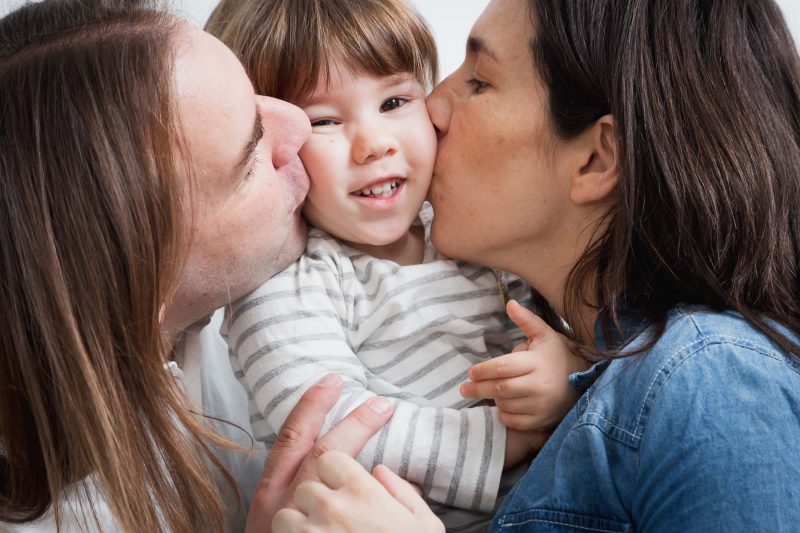 Reportaje embarazo en domicilio.