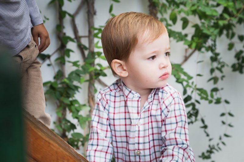 Reportaje documental de familia en exteriores.