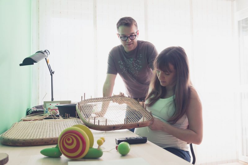 Sesión embarazo en domicilio