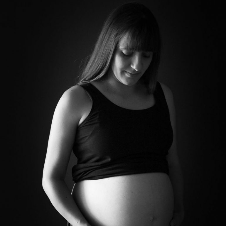 Sesión embarazo en domicilio