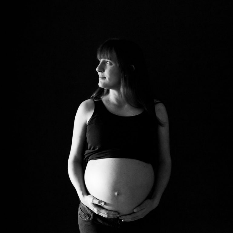 Sesión embarazo en domicilio