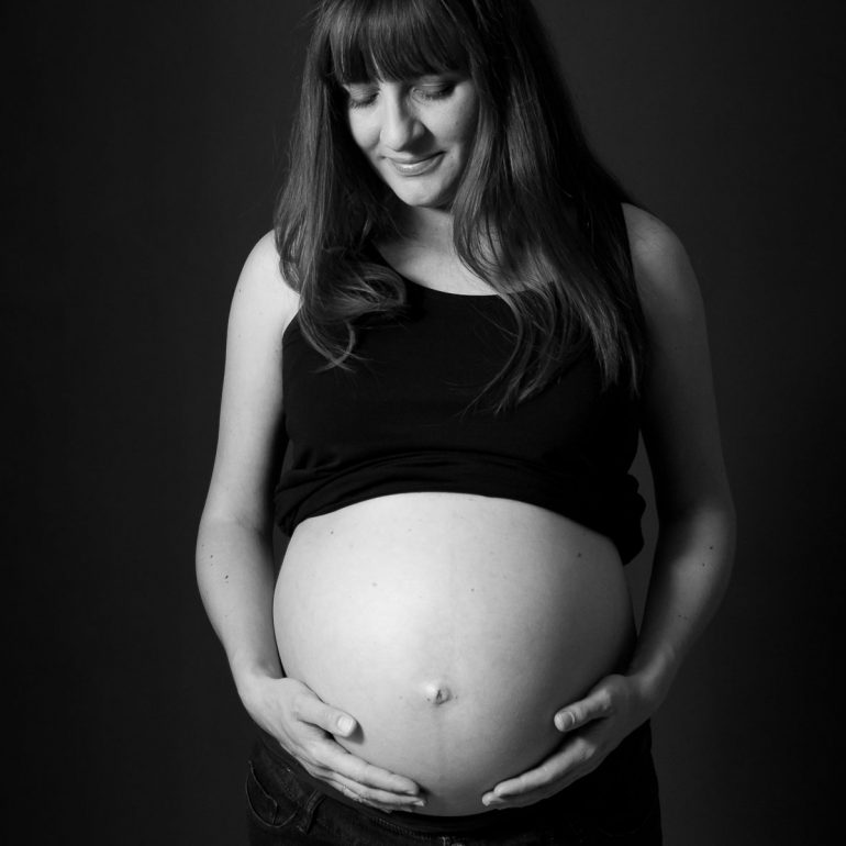 Sesión embarazo en domicilio