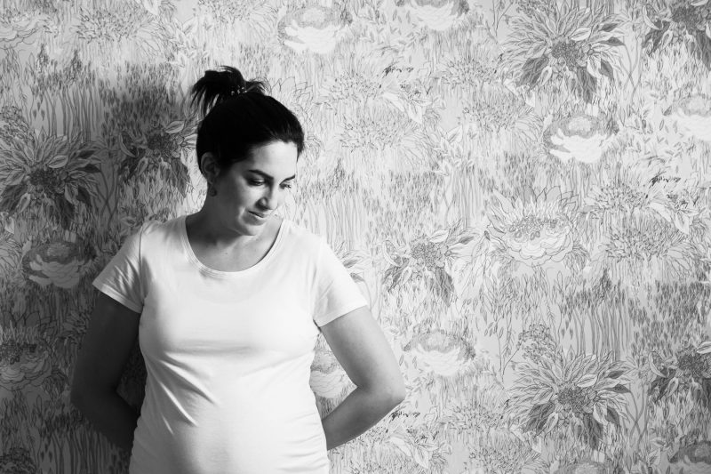 Sesión embarazo en domicilio