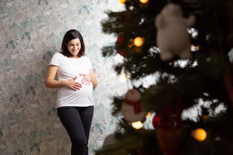 Sesión embarazo en domicilio