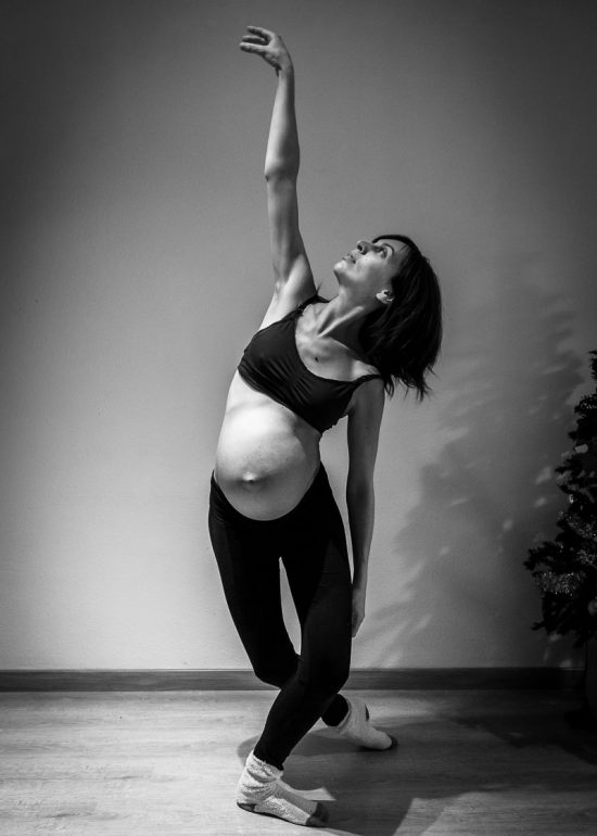 Sesión embarazo en domicilio