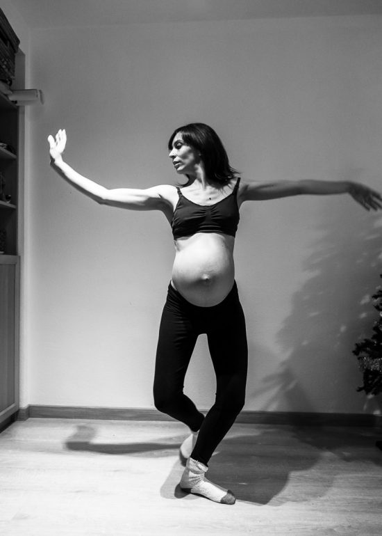 Sesión embarazo en domicilio